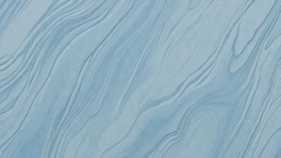 The primary subject of the image is a blue and white patterned surface, which appears to be a wall or a piece of artwork. The setting is a room with a blue and white color scheme. The visual style is a combination of digital art and illustration, creating a unique and eye-catching design. The dominant colors are blue and white, giving the scene a calm and soothing atmosphere.