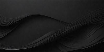 The primary subject of the image is a black and white drawing of a curved line. The setting is a black background, which emphasizes the line's shape and form. The visual style is a combination of digital art and illustration, creating a striking and minimalist design. The colors and mood are predominantly black and white, giving the image a bold and modern appearance.