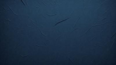 The primary subject of the image is a blue surface with a pattern of peeling paint. The setting is a dark room, and the visual style appears to be a photo of the peeling paint. The dominant colors are blue and grey, and the overall atmosphere is one of decay and wear.