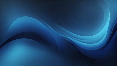 The primary subject of the image is a blue wave, which is the main focus of the scene. The setting is a dark blue background, creating a dramatic contrast with the wave. The visual style is a digital art or illustration, as the wave is depicted in a detailed and artistic manner. The dominant colors in the image are blue and black, giving the scene a moody and dramatic atmosphere.
