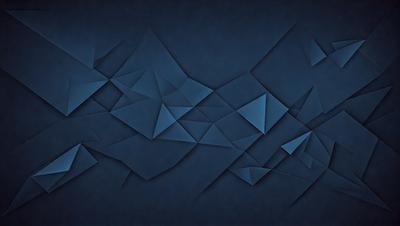 The primary subject of the image is a blue mountainous landscape. The setting is a dark blue background, which creates a dramatic contrast with the mountainous terrain. The visual style of the image is a combination of digital art and illustration, giving it a unique and artistic appearance. The dominant colors in the image are blue and black, creating a moody and dramatic atmosphere.