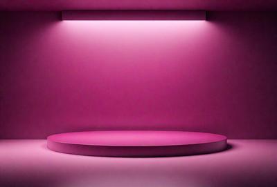 The primary subject of the image is a pink wall. The setting is a room with a pink wall, and the visual style is a photo. The dominant colors in the image are pink, and the overall atmosphere is warm and inviting.