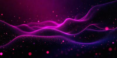The primary subject of the image is a purple, pink, and white patterned background. The setting is a dark background, which contrasts with the bright colors of the pattern. The visual style is a combination of digital art and illustration, creating a unique and eye-catching design. The colors and mood of the image are vibrant and energetic, with the purple and pink hues evoking a sense of calmness and relaxation.
