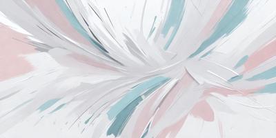 The primary subject of the image is a painting or drawing of a swirling, colorful design. The setting is a white background, which contrasts with the vibrant colors of the artwork. The visual style appears to be a combination of digital art and traditional painting techniques. The colors and mood of the image are lively and energetic, with a focus on the swirling patterns and the contrasting white background.