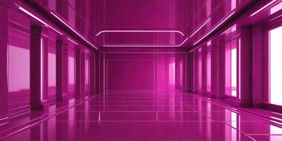 The primary subject of the image is a large, open, and empty room with a pink color scheme. The room appears to be a large, empty warehouse or a large, empty room with a pink color scheme. The setting is a large, open, and empty room with a pink color scheme. The visual style of the image is a large, open, and empty room with a pink color scheme. The colors and mood of the image are predominantly pink, creating a warm and inviting atmosphere.