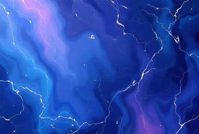 The primary subject of the image is a blue and purple swirling pattern, which appears to be a digital art or illustration. The setting is a blue and purple background, creating a visually striking and vibrant atmosphere. The visual style is a combination of digital art and illustration, with the swirling pattern being the main focus of the image. The colors and mood convey a sense of energy and movement, with the swirling pattern creating a dynamic and engaging visual experience.