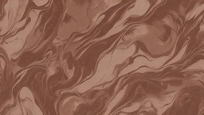 The image features a brown and white patterned surface, possibly a wall or a piece of art. The primary subject is a close-up of the pattern, which appears to be a combination of swirls and waves. The setting is indoors, and the visual style is a mix of photo and digital art. The colors and mood of the image are warm and inviting, with the brown and white pattern creating a sense of depth and texture.