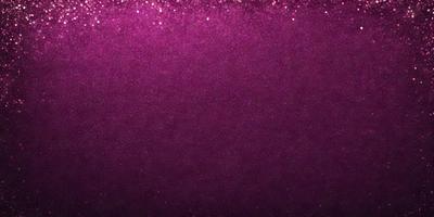 The primary subject of the image is a purple background with a pattern of glittery purple stars. The setting is a dark room, and the visual style appears to be a digital art or illustration. The dominant colors are purple and black, creating a moody and dramatic atmosphere.