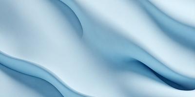 The primary subject of the image is a white sheet of fabric, which is the main object, scene, or focus of the image. The setting or background is a blue surface, which adds a contrasting color to the scene. The visual style of the image is a digital art or illustration, as it is a computer-generated or digitally created piece. The colors and mood of the image are predominantly white and blue, creating a calm and serene atmosphere.