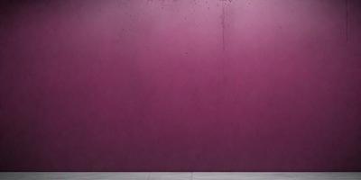The primary subject of the image is a wall painted in a deep shade of pink. The setting is a room with a white floor, and the visual style appears to be a photo. The dominant colors are the pink wall and the white floor, creating a warm and inviting atmosphere.