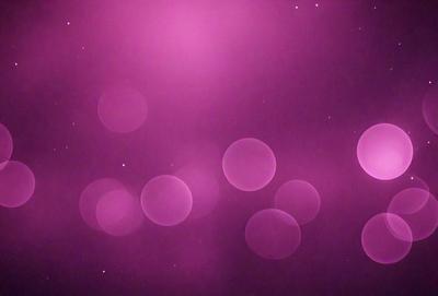 The primary subject of the image is a purple background with a pattern of circles. The setting appears to be a night sky, and the visual style is a combination of a photo and digital art. The dominant colors are purple and pink, creating a calm and serene atmosphere.