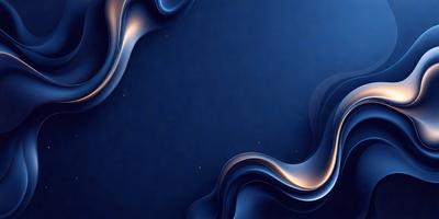 The primary subject of the image is a blue background with a pattern of swirls and lines. The setting is a dark blue sky, and the visual style appears to be a digital art or illustration. The colors and mood of the image are predominantly dark and moody, with the blue background and swirls creating a sense of depth and intrigue.