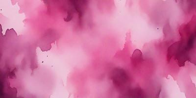 The primary subject of the image is a pink background with a purple hue. The setting is a cloudy sky, and the visual style is a painting or drawing. The colors and mood of the image are predominantly pink and purple, creating a warm and inviting atmosphere.