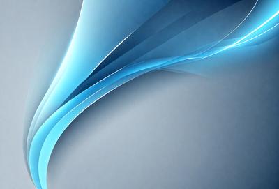 The primary subject of the image is a blue and white swirl pattern. The setting is a gray background, which provides a clean and minimalist appearance. The visual style is a digital art or illustration, as the swirl pattern is created using a computer or digital tool. The colors and mood of the image are predominantly blue and white, giving it a calm and soothing atmosphere.