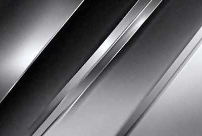 The image features a series of three silver metal bars, which are arranged in a row. The bars are positioned vertically, creating a sense of depth and dimension. The overall atmosphere of the image is sleek and modern, with the silver metal bars serving as a striking visual element.