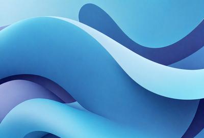 The primary subject of the image is a blue wave pattern, which is the main object, scene, or focus of the image. The setting or background is a blue surface, which adds to the overall visual style. The image is a digital art or illustration, showcasing the blue wave pattern in a unique and creative manner. The dominant colors in the image are blue, which creates a calm and soothing atmosphere.