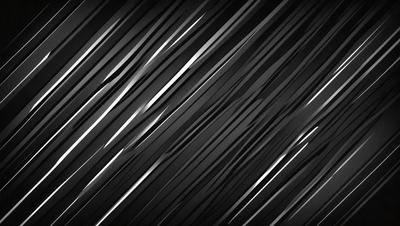 The primary subject of the image is a black and white pattern of lines, which creates a visually striking and artistic composition. The setting is a black background, which further emphasizes the contrast between the lines and the background. The visual style is a combination of digital art and illustration, as the lines are created using a digital medium. The colors and mood of the image are predominantly black and white, giving it a classic and timeless feel.