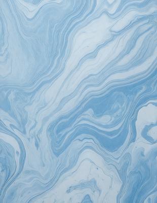 The primary subject of the image is a blue and white swirling pattern, which appears to be a painting or a digital artwork. The setting is a blue and white background, which complements the swirling pattern. The visual style is a combination of painting and digital art, creating a unique and captivating visual experience. The colors and mood of the image are predominantly blue and white, giving it a calm and serene atmosphere.