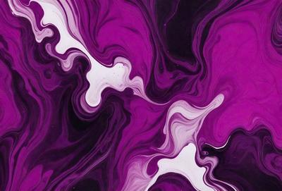 Purple swirls on a purple background.