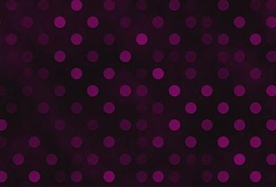The primary subject of the image is a pattern of purple dots on a dark background. The setting is a black background, which contrasts with the purple dots. The visual style is a pattern, and the colors and mood are dark and moody.