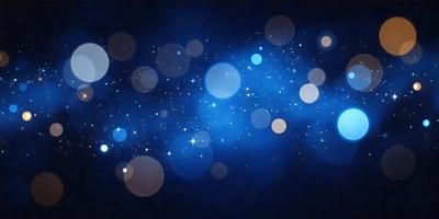 The primary subject of the image is a blue background with a pattern of white stars. The setting appears to be a night sky, with the stars creating a celestial atmosphere. The visual style of the image is a digital art or illustration, as it features a detailed and intricate pattern of stars. The colors and mood of the image are predominantly blue and serene, creating a sense of calmness and tranquility.