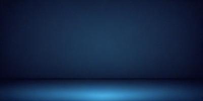 The primary subject of the image is a blue wall. The setting is a dark room with a blue background. The visual style is a photo, and the dominant colors are blue and black. The overall atmosphere is calm and serene.