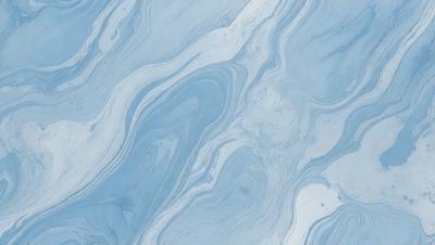 The primary subject of the image is a blue and white marbled wall. The setting is a room with a blue and white marbled wall as the main focus. The visual style is a photo of the marbled wall. The dominant colors are blue and white, creating a calm and soothing atmosphere.