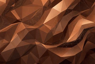 The primary subject of the image is a close-up of a brown, textured surface, possibly a wall or a piece of art. The setting appears to be a room with a brown and white color scheme. The visual style of the image is a combination of digital art and illustration, creating a unique and intricate design. The dominant colors in the image are brown and white, giving it a warm and earthy atmosphere.
