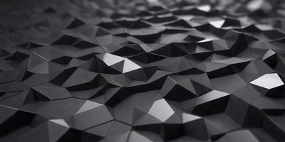 The primary subject of the image is a black and white pattern, which appears to be a digital art or illustration. The setting is a black background, and the visual style is a close-up of the pattern. The dominant colors are black and white, creating a bold and striking atmosphere.