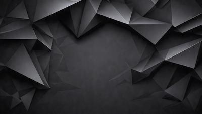 The primary subject of the image is a black and white geometric pattern. The setting is a dark background, which contrasts with the pattern. The visual style is a combination of digital art and illustration, creating a unique and intricate design. The colors and mood of the image are predominantly dark and moody, with the geometric pattern serving as the focal point.