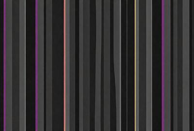 The primary subject of the image is a black and white striped pattern. The setting is a black background, and the visual style appears to be a digital art or illustration. The dominant colors are black and white, creating a classic and timeless atmosphere.