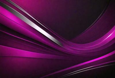 The primary subject of the image is a purple and silver striped pattern. The setting is a dark background, which contrasts with the bright colors of the pattern. The visual style appears to be a digital art or illustration, as the colors and patterns are intricately detailed. The dominant colors are purple and silver, creating a bold and eye-catching atmosphere.