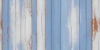 The primary subject of the image is a wooden wall with a blue and white striped pattern. The setting is a room with a blue and white striped wall, and the visual style is a photo. The dominant colors are blue and white, creating a calm and soothing atmosphere.