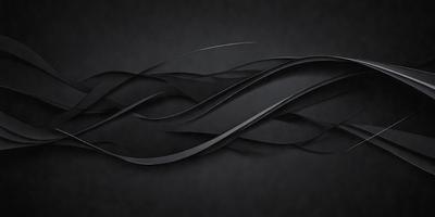 The primary subject of the image is a black and white illustration of a wave. The setting is a dark background, which contrasts with the wave illustration. The visual style is a combination of digital art and illustration, creating a striking and artistic representation of the wave. The colors and mood of the image are predominantly black and white, giving it a dramatic and bold appearance.