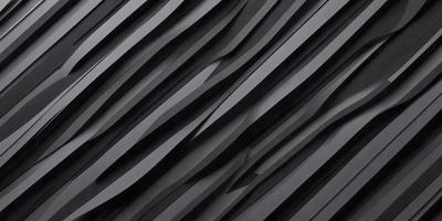 The primary subject of the image is a black and white patterned wall. The setting is a dark room, and the visual style appears to be a photo or a digital art piece. The dominant colors are black and white, creating a moody and dramatic atmosphere.