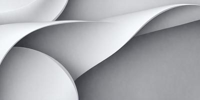 The primary subject of the image is a white paper or cardboard, which is the main object, scene, or focus of the image. The setting or background consists of a white wall, and the visual style appears to be a digital art or illustration. The colors and mood of the image are predominantly white, giving it a clean and minimalist appearance.