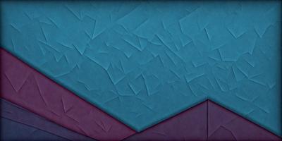 The primary subject of the image is a blue and purple paper with a pattern of folded paper. The setting is a wall with a blue and purple background. The visual style is a combination of digital art and illustration. The dominant colors are blue and purple, creating a calm and soothing atmosphere.
