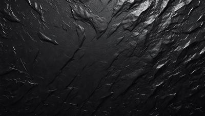 The primary subject of the image is a black background with a pattern of white lines. The setting appears to be a dark room, and the visual style is a combination of a photo and digital art. The dominant colors are black and white, creating a moody atmosphere.