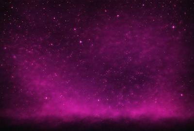 The primary subject of the image is a purple background with a few stars visible. The setting appears to be a night sky, and the visual style is a combination of a photo and digital art. The colors and mood of the image are predominantly purple, creating a serene and calming atmosphere.
