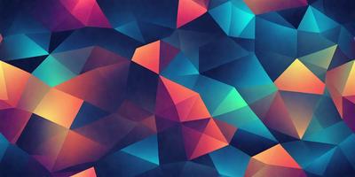 The primary subject of the image is a colorful geometric pattern, featuring a mix of blue, orange, and pink colors. The setting is a blue background, which contrasts with the vibrant colors of the pattern. The visual style is a combination of digital art and illustration, creating a unique and eye-catching design. The overall atmosphere is lively and energetic, with the bold colors and intricate patterns capturing the viewer's attention.
