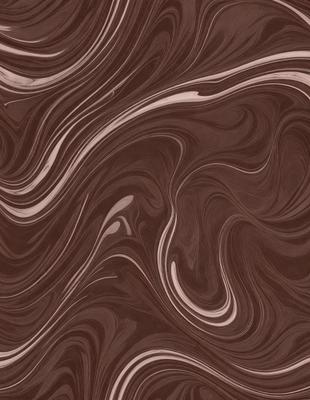 The primary subject of the image is a brown and white patterned surface, which appears to be a marbled or textured material. The setting is a close-up of the pattern, showcasing the intricate details of the design. The visual style is a combination of a photo and a digital art, as the image has a slightly blurred appearance, giving it a unique and artistic look. The colors and mood of the image are predominantly brown and white, creating a sense of depth and complexity in the pattern.