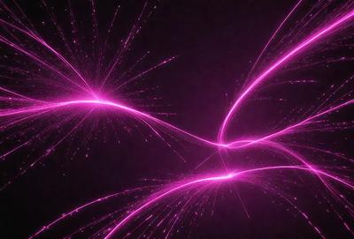 The primary subject of the image is a purple light, which appears to be a neon light or a light source with a purple hue. The setting is a dark background, which contrasts with the purple light. The visual style of the image is a close-up of the purple light, showcasing its vibrant color and unique appearance. The colors and mood of the image are predominantly purple, creating a sense of mystery and intrigue.