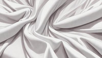 The primary subject of the image is a white sheet of fabric, which is the main object, scene, or focus of the image. The setting or background is a white sheet of fabric, and the visual style is a drawing or illustration. The colors and mood of the image are predominantly white, giving it a clean and simple appearance.