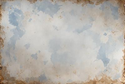 The primary subject of the image is a cloudy sky. The setting is a blue and white sky with clouds, and the visual style is a combination of a photo and a drawing. The colors and mood of the image are predominantly blue and white, with a slightly cloudy and moody atmosphere.
