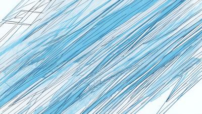 The primary subject of the image is a blue and white swirl pattern. The setting is a blue background, and the visual style appears to be a digital art or illustration. The dominant colors are blue and white, creating a calm and soothing atmosphere.