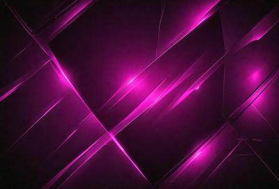The primary subject of the image is a purple and pink patterned background. The setting is a dark room, and the visual style appears to be a digital art or illustration. The dominant colors in the image are purple and pink, creating a vibrant and lively atmosphere.
