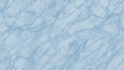 The primary subject of the image is a blue marble wall with a pattern of white and blue swirls. The setting is a room with a blue marble wall, and the visual style is a close-up of the wall. The dominant colors are blue and white, creating a calm and soothing atmosphere.