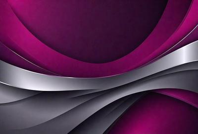 The primary subject of the image is a purple and silver design, which appears to be a pattern or a piece of art. The setting is a purple background, which complements the design. The visual style of the image is a combination of digital art and illustration, creating a unique and eye-catching appearance. The dominant colors in the image are purple and silver, giving it a modern and sophisticated feel.