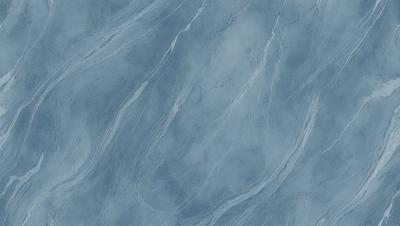 The primary subject of the image is a blue and white marbled surface, which appears to be a wall or a piece of art. The setting is a room with a blue and white color scheme. The visual style is a close-up of the marbled surface, showcasing its intricate patterns. The colors and mood of the image are predominantly blue and white, creating a calm and serene atmosphere.