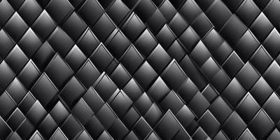 The primary subject of the image is a black and white pattern, which appears to be a close-up of a black and white tile or a black and white wallpaper. The setting is a black background, which emphasizes the pattern and creates a striking visual effect. The visual style is a close-up of the pattern, showcasing its intricate details. The colors and mood of the image are predominantly black and white, giving it a classic and timeless feel.